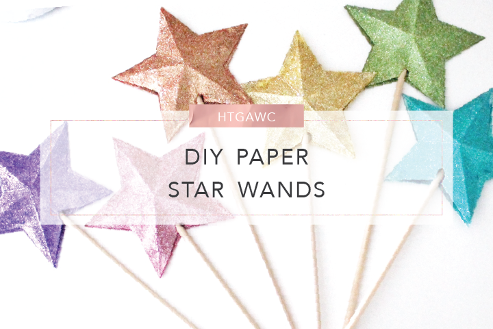 Chunky Glitter Star Stickers | Paper Source