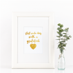 Free Printable Start Each Day With A Grateful Heart 2 from @pinkimonogirl for a gallery wall