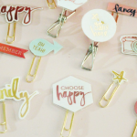 HTGAWC: MINC Foil DIY Planner Clips