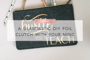 MINC Foil DIY MINC Clutch