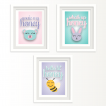 Free Printable for a cute nursery 1 from @pinkimonogirl for a gallery wall in a nursery